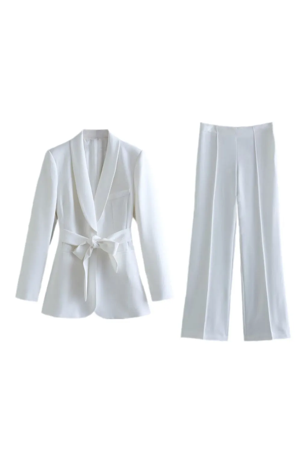 'Amelia' Gown Collar Blazer & Bottom (Sold Separately)