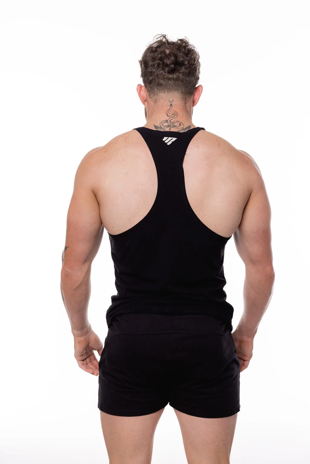 Apex Stringer Singlet Black by OneMoreRep