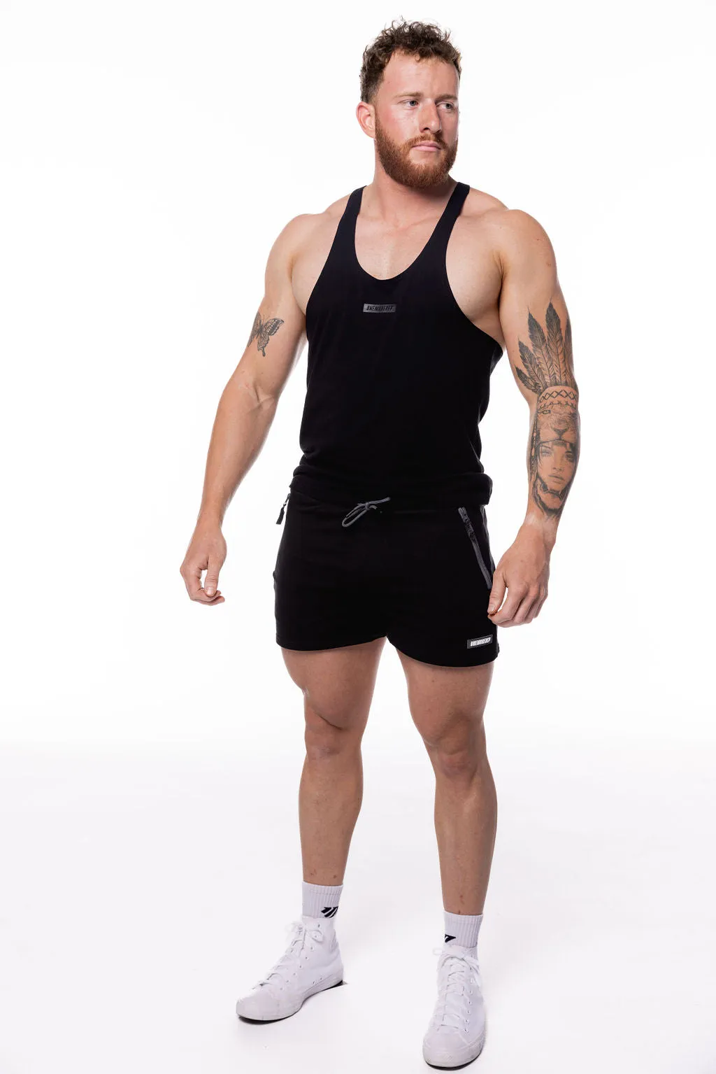 Apex Stringer Singlet Black by OneMoreRep