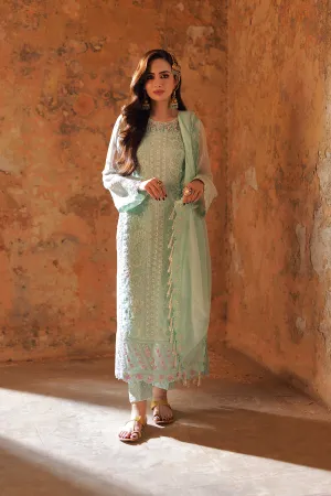Azure | Ensembles Embroidered Formals | Floral Fern