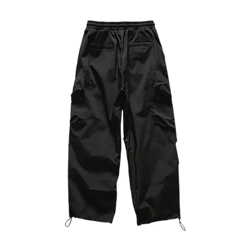 Baggy fit origami cargo pocket pant