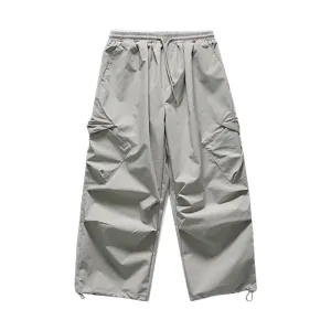 Baggy fit origami cargo pocket pant