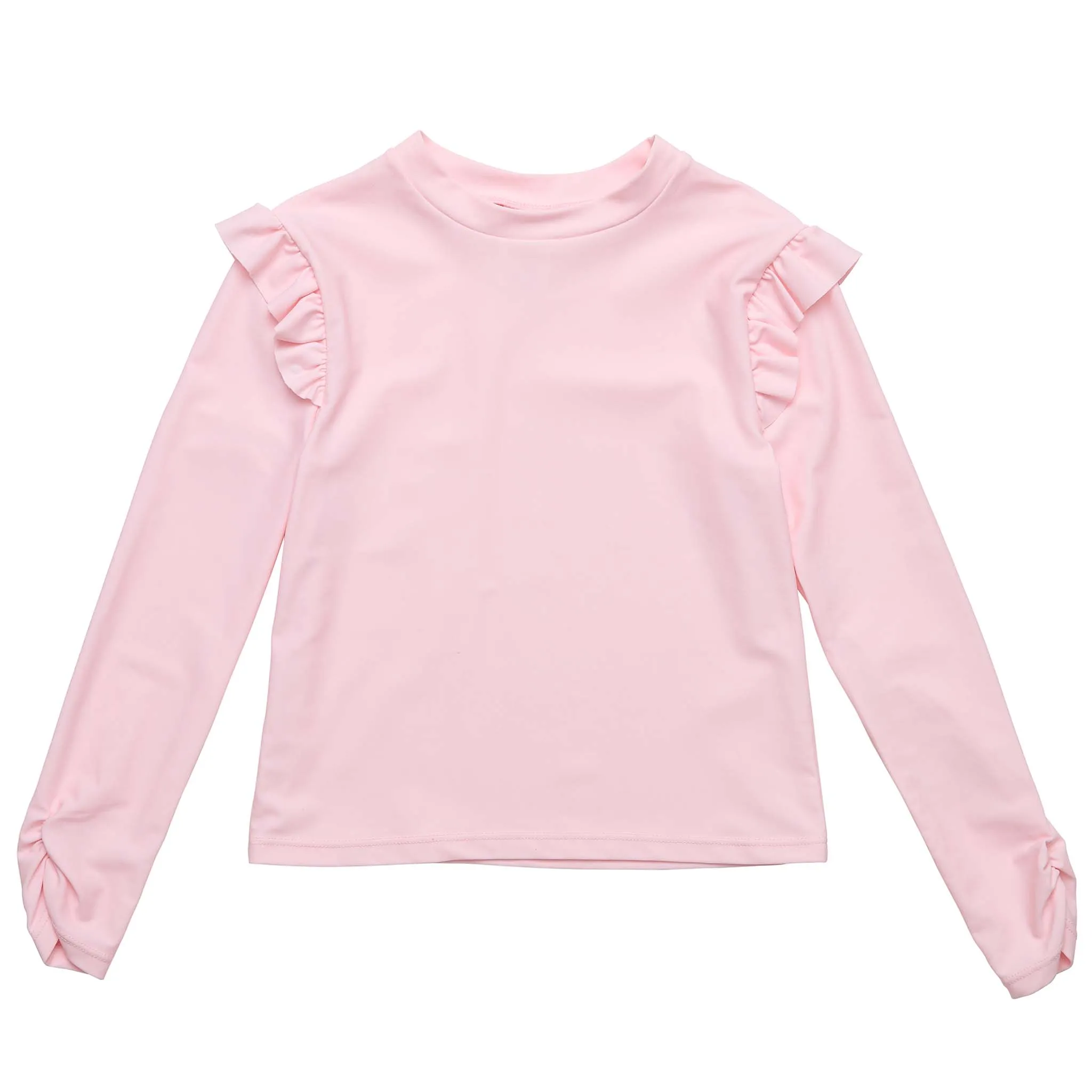 Ballet Pink LS Rash Top
