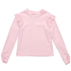 Ballet Pink LS Rash Top