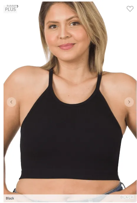 Blake Ribbed Seamless Brami