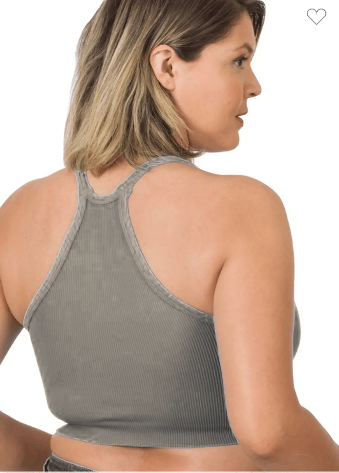 Blake Ribbed Seamless Brami