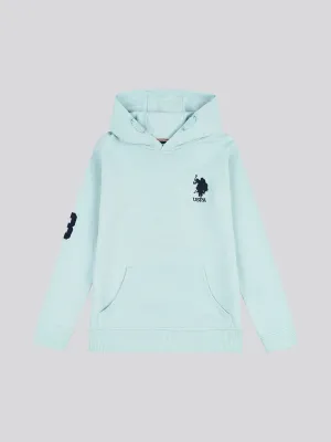 Boys Player 3 Hoodie in Blue Glow