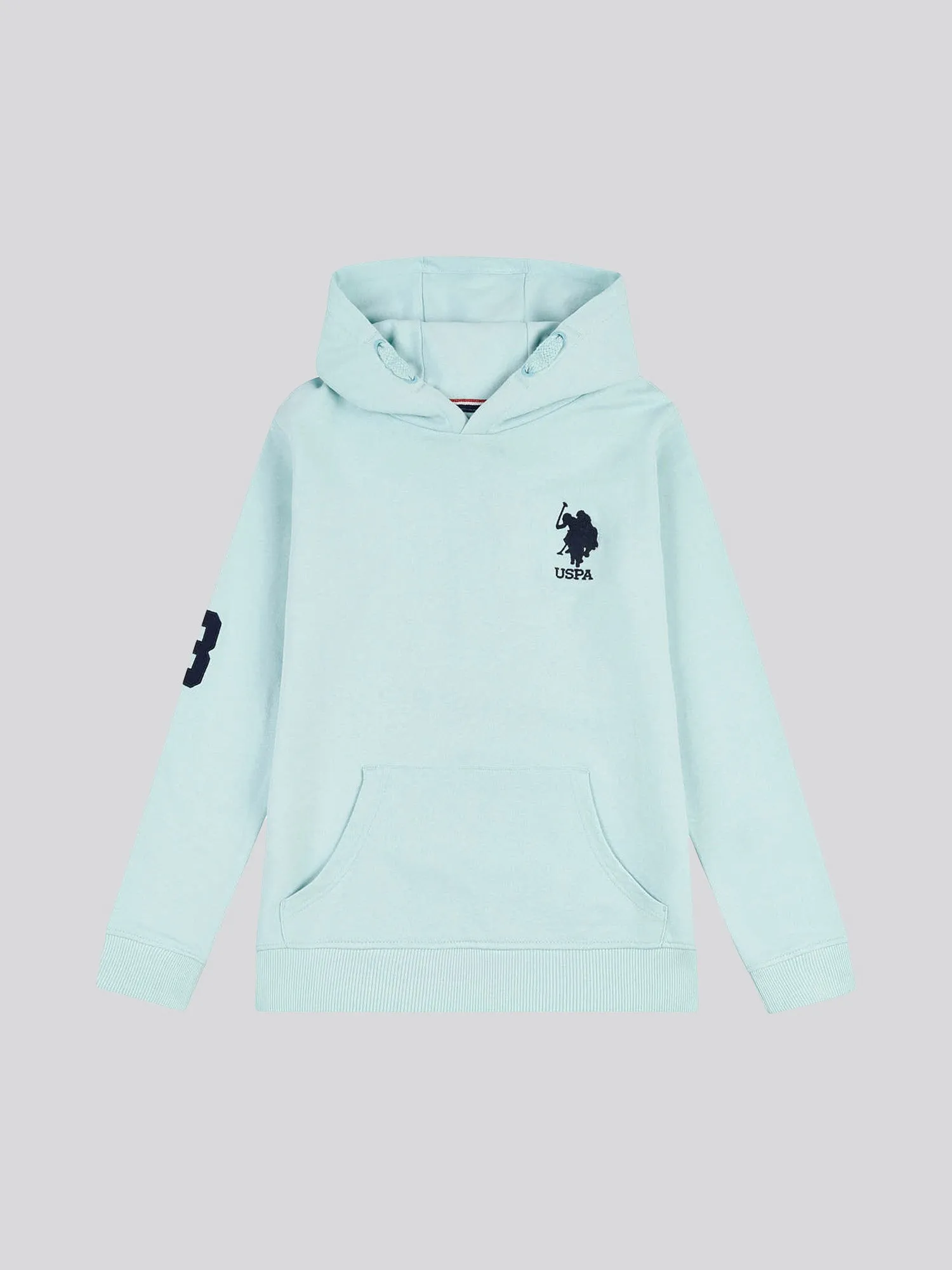 Boys Player 3 Hoodie in Blue Glow