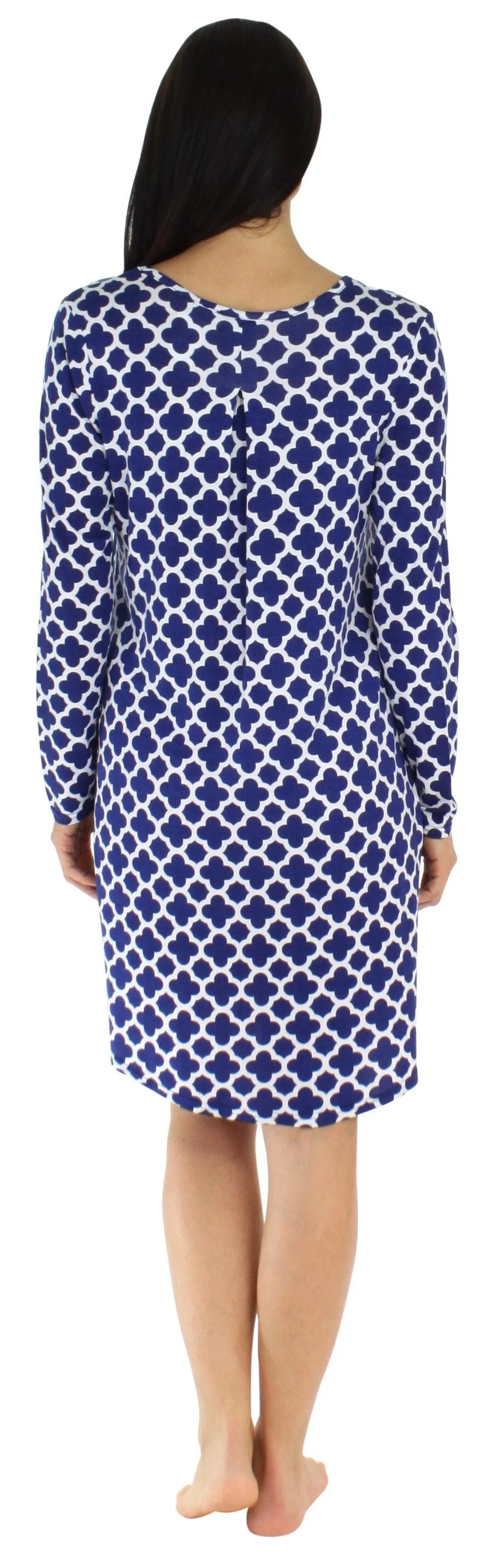 bSoft Women’s Bamboo Jersey Long Sleeve Sleepshirt