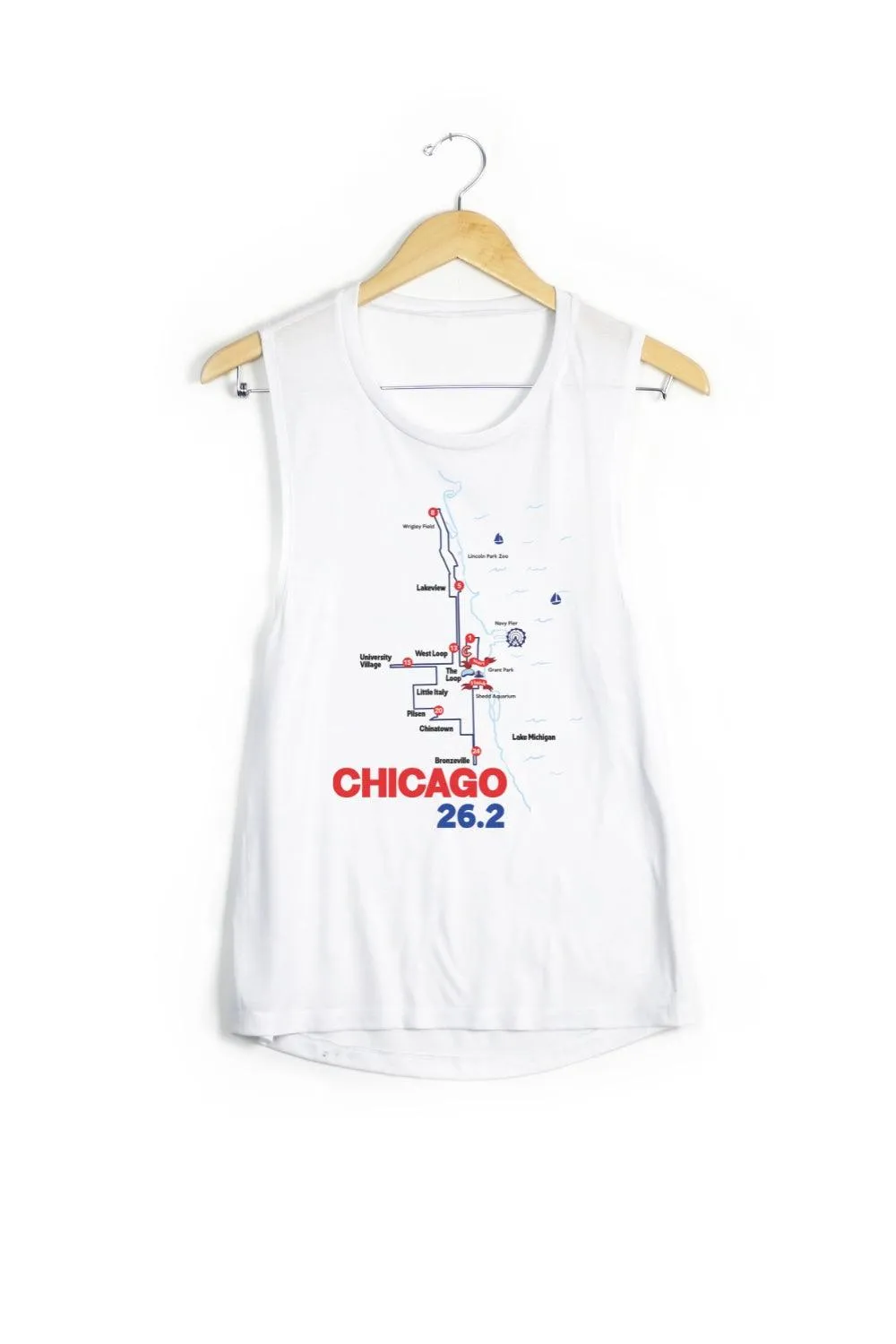 Chicago Race Map Tank