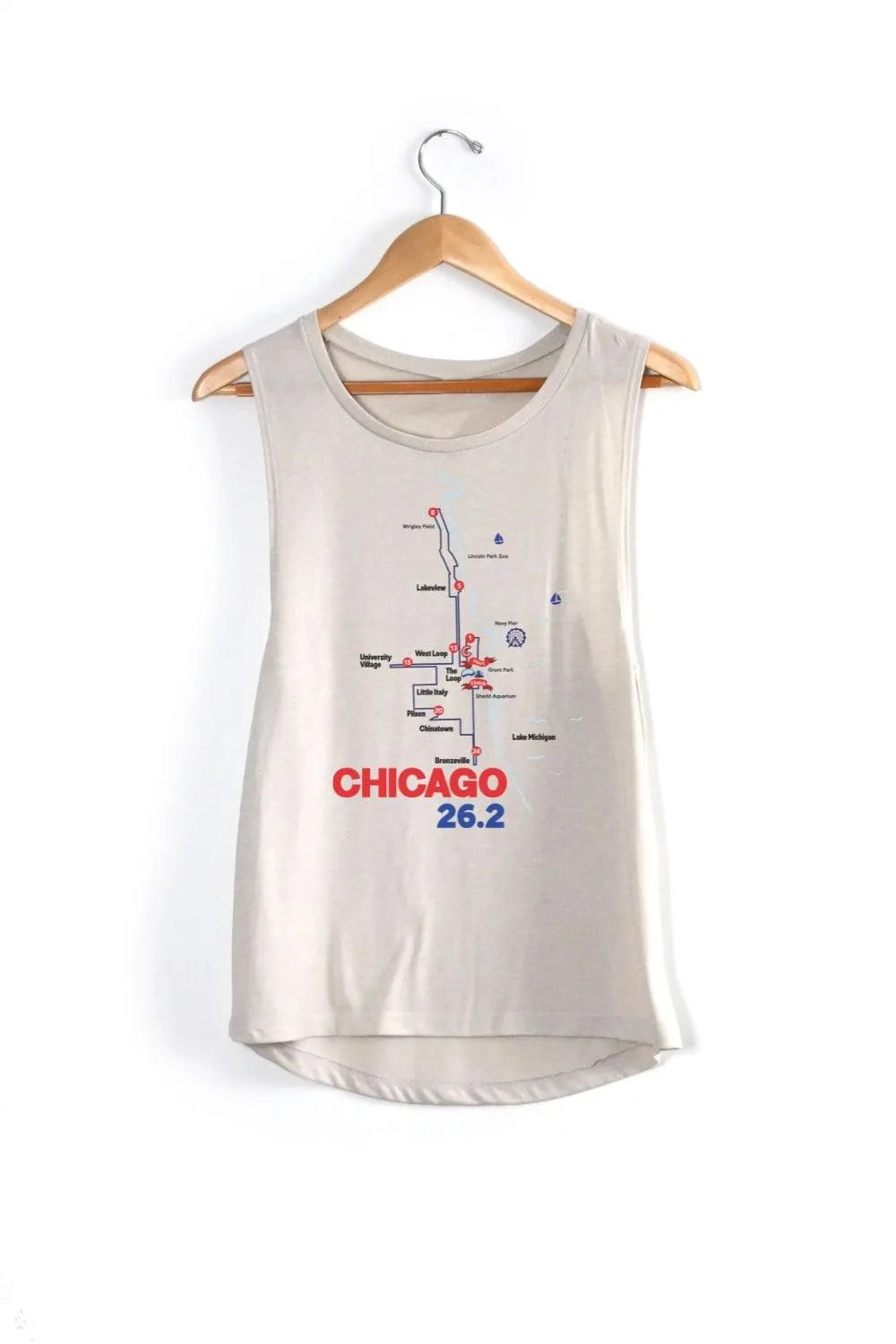 Chicago Race Map Tank