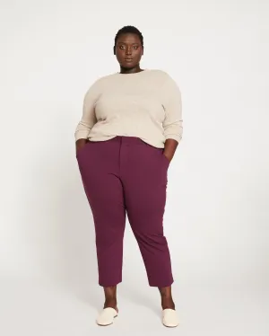 Cigarette Pants - Plum
