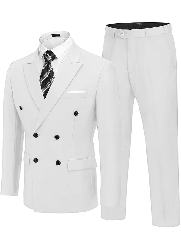 Classic Double Breasted Suit Set (US Only)