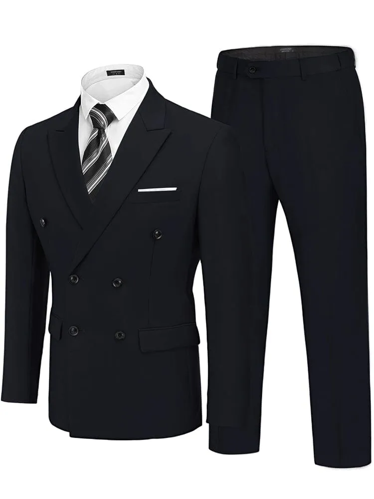 Classic Double Breasted Suit Set (US Only)