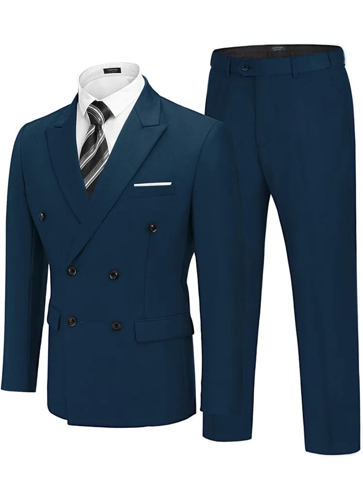 Classic Double Breasted Suit Set (US Only)