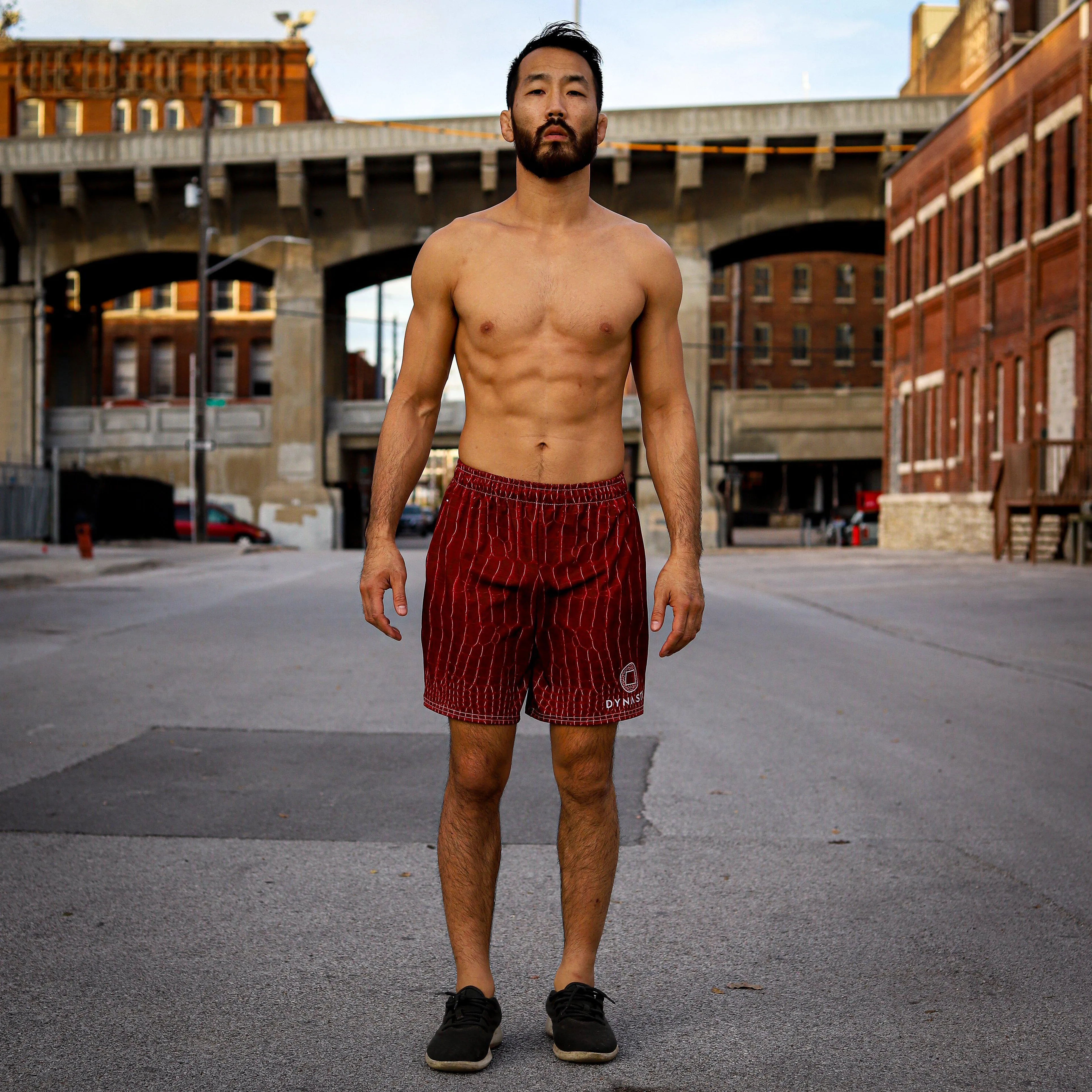 Crocodile Skin Active Training Workout Shorts