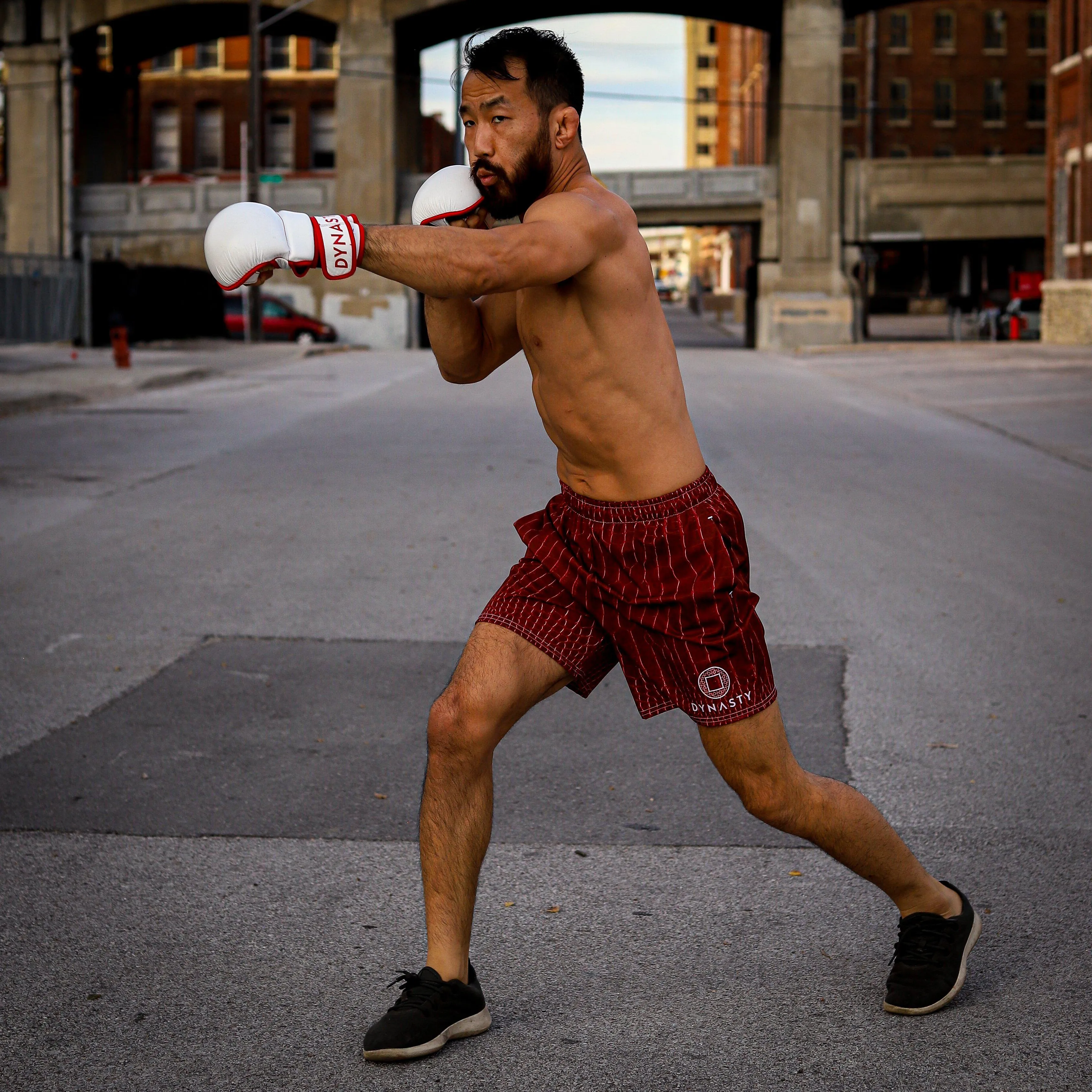 Crocodile Skin Active Training Workout Shorts