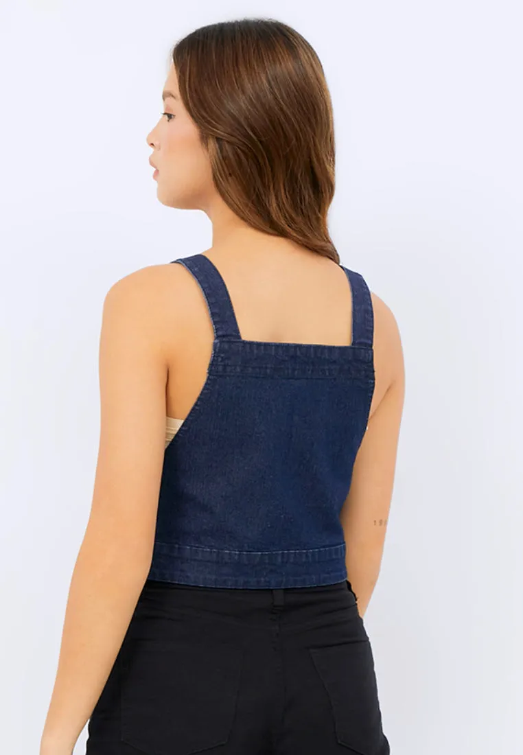 Denim Bralette