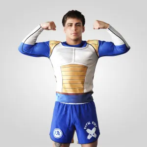 Elite Prince Warrior Anime BJJ Rash Guard