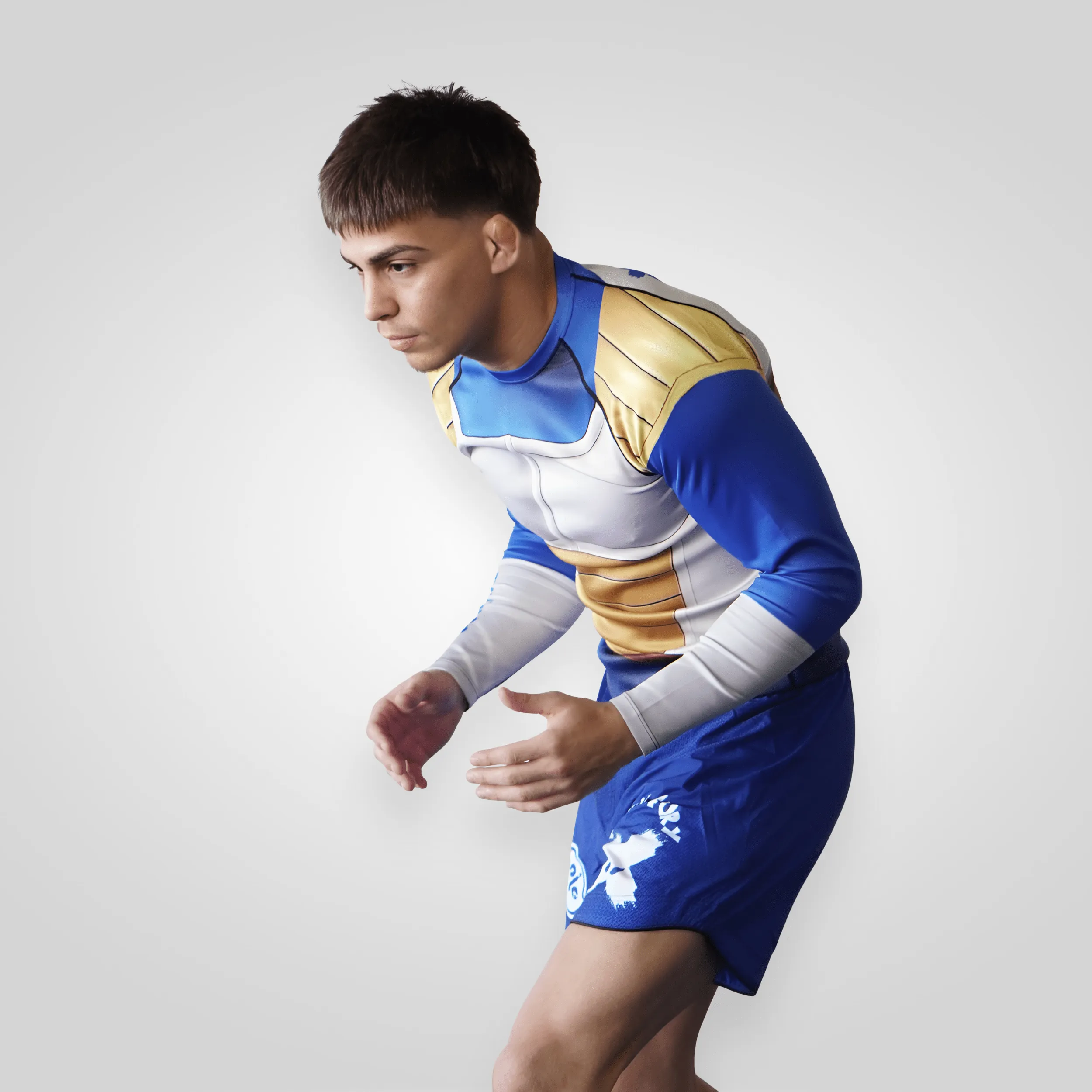 Elite Prince Warrior Anime BJJ Rash Guard
