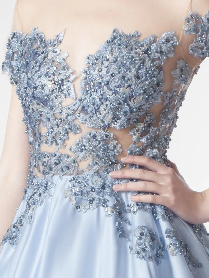 Embroidered Long Dress