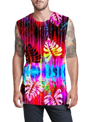 Fluorescent Jungle Men's Muscle Tank