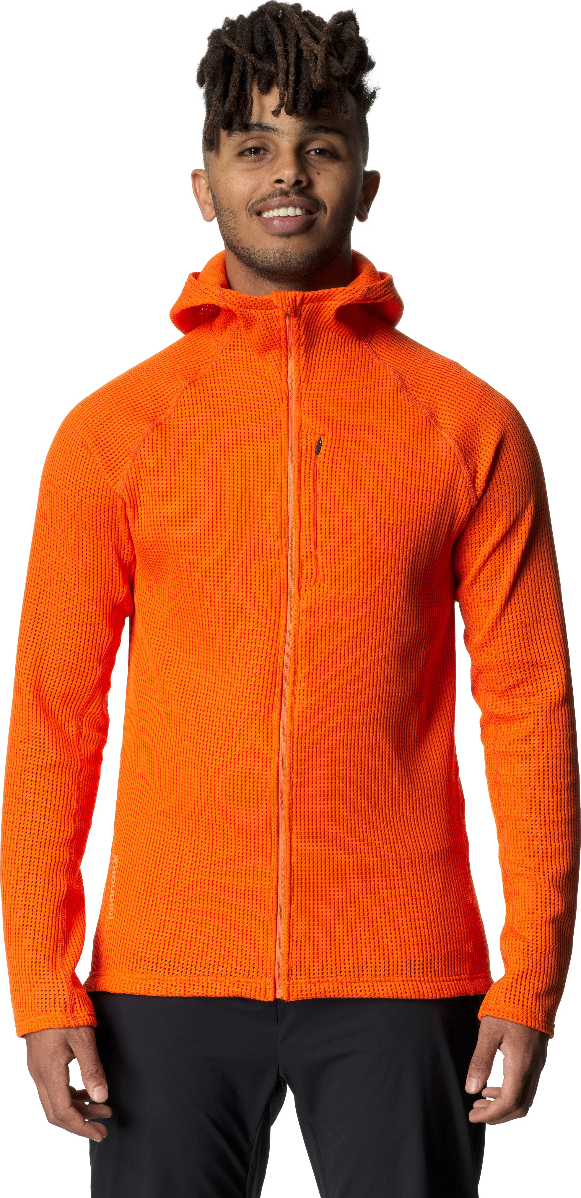 Houdini Men&#x27;s Pace Flow Houdi Sunset Orange | Buy Houdini Men&#x27;s Pace Flow Houdi Sunset Orange here | Outnorth