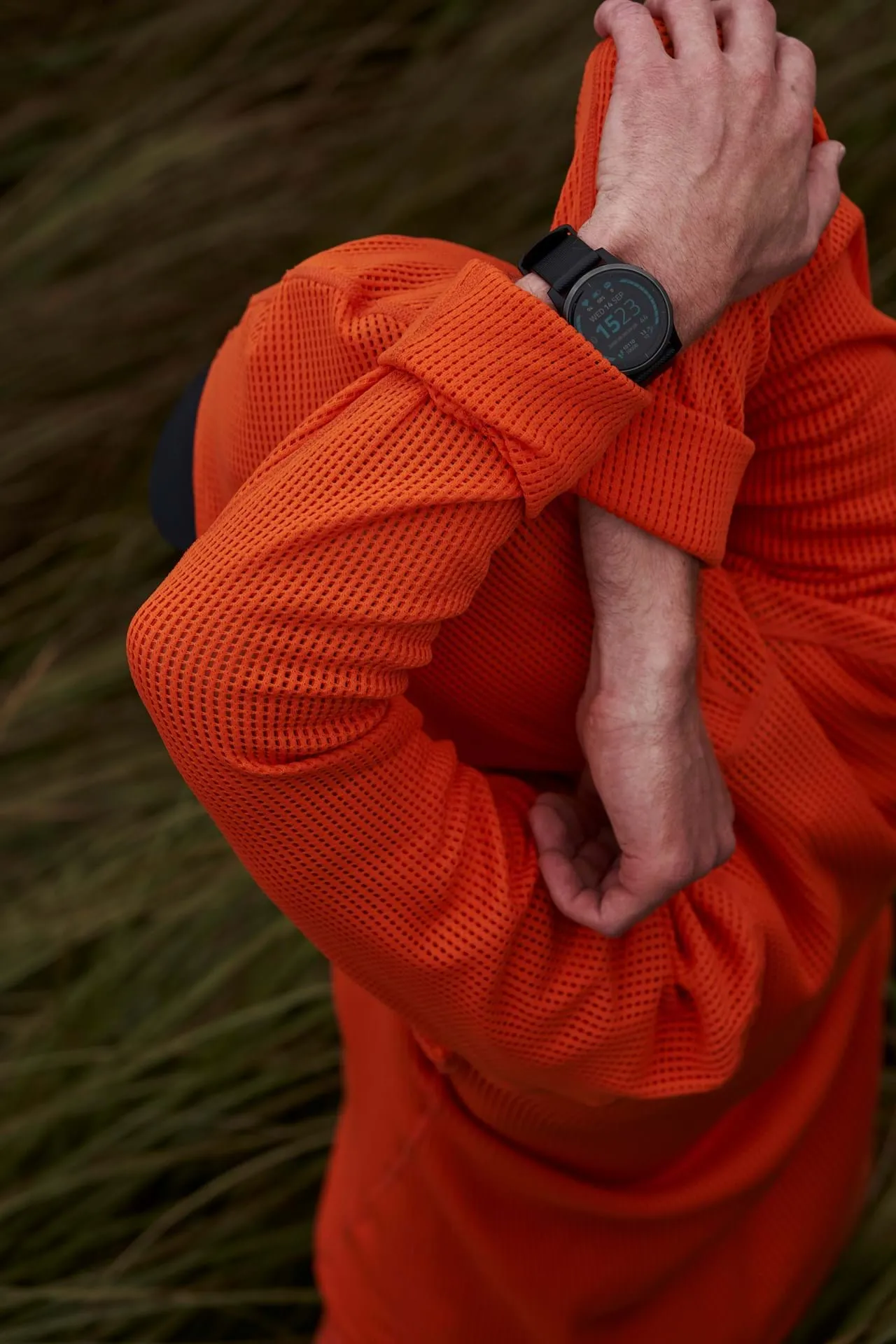 Houdini Men&#x27;s Pace Flow Houdi Sunset Orange | Buy Houdini Men&#x27;s Pace Flow Houdi Sunset Orange here | Outnorth