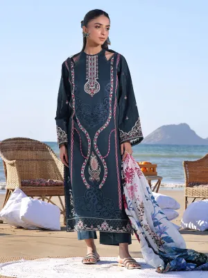 Izel | Saahil Signature Lawn 24 | SAPPHIRE