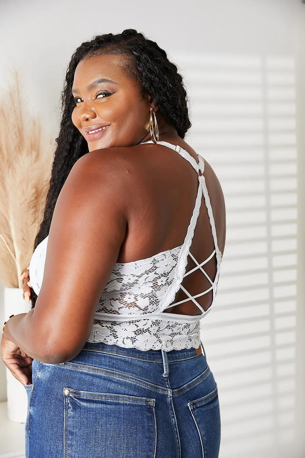 JadyK* Deluxe Juliette Bralette (white)