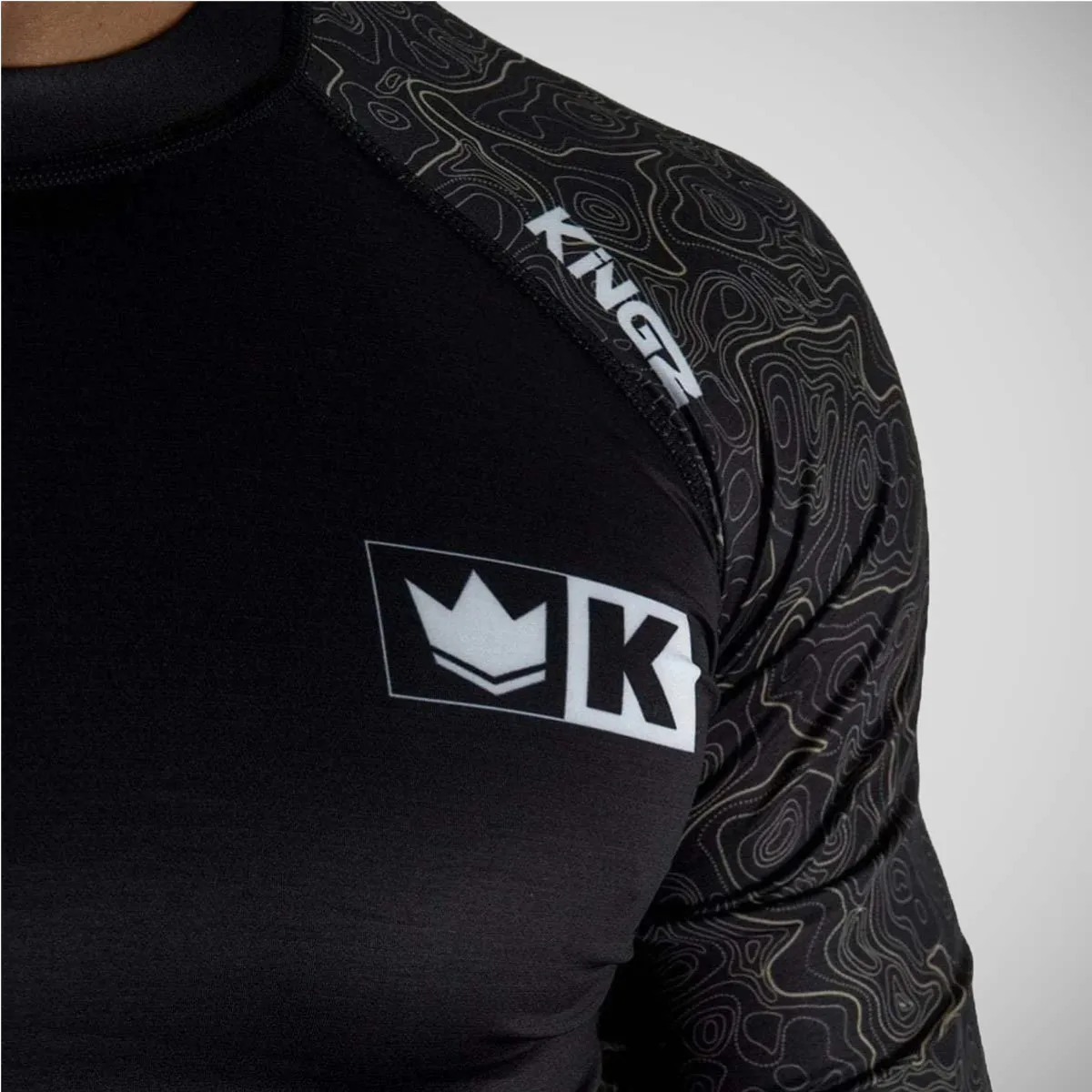 Kingz Apex Short Sleeve Rash Guard Black