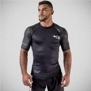 Kingz Apex Short Sleeve Rash Guard Black