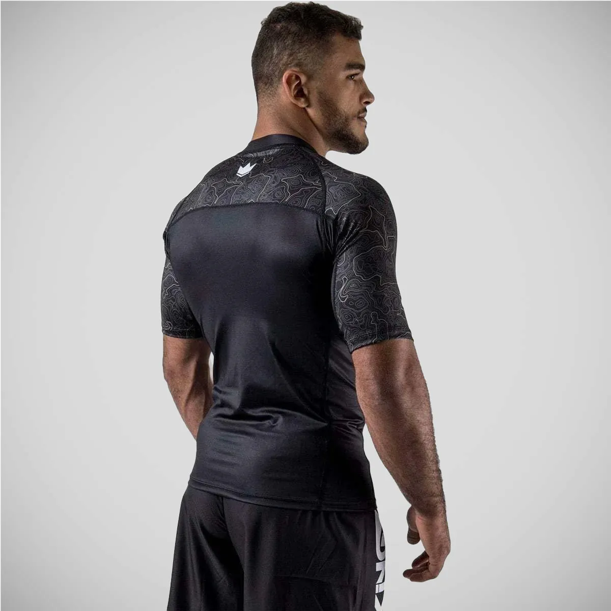 Kingz Apex Short Sleeve Rash Guard Black