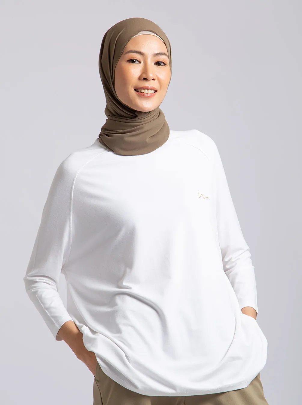 LAVE YOGA TOP OFF WHITE