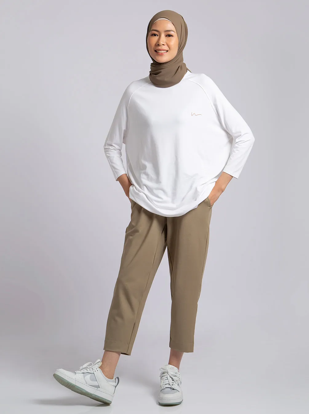 LAVE YOGA TOP OFF WHITE