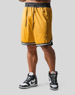 LÝFT Mesh Basketball Shorts - Yellow
