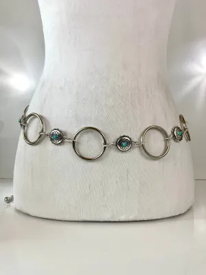 Little flower 🌸 with big circles belt
