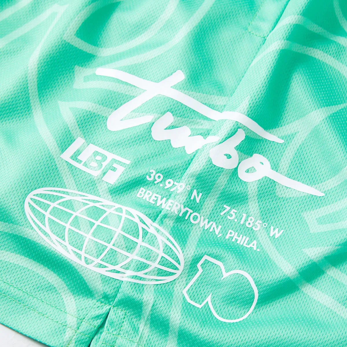 Live Breathe Futbol Fury Shorts - Mint