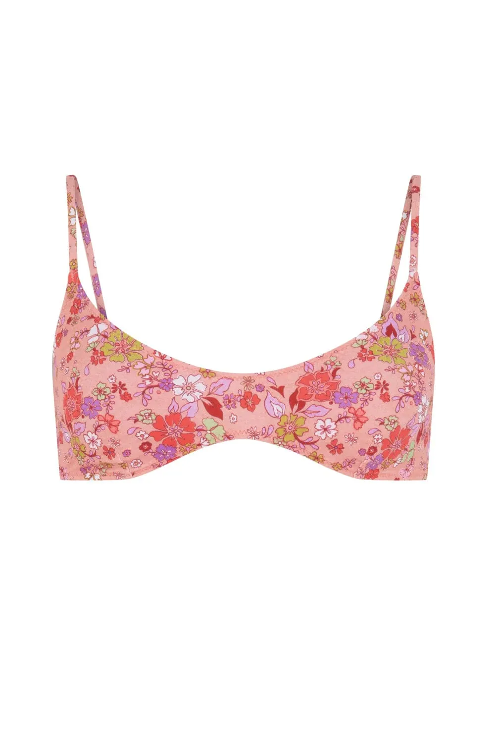Malibu Bralette - Coral