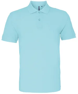 Mens Classic fit polo | Bright Ocean