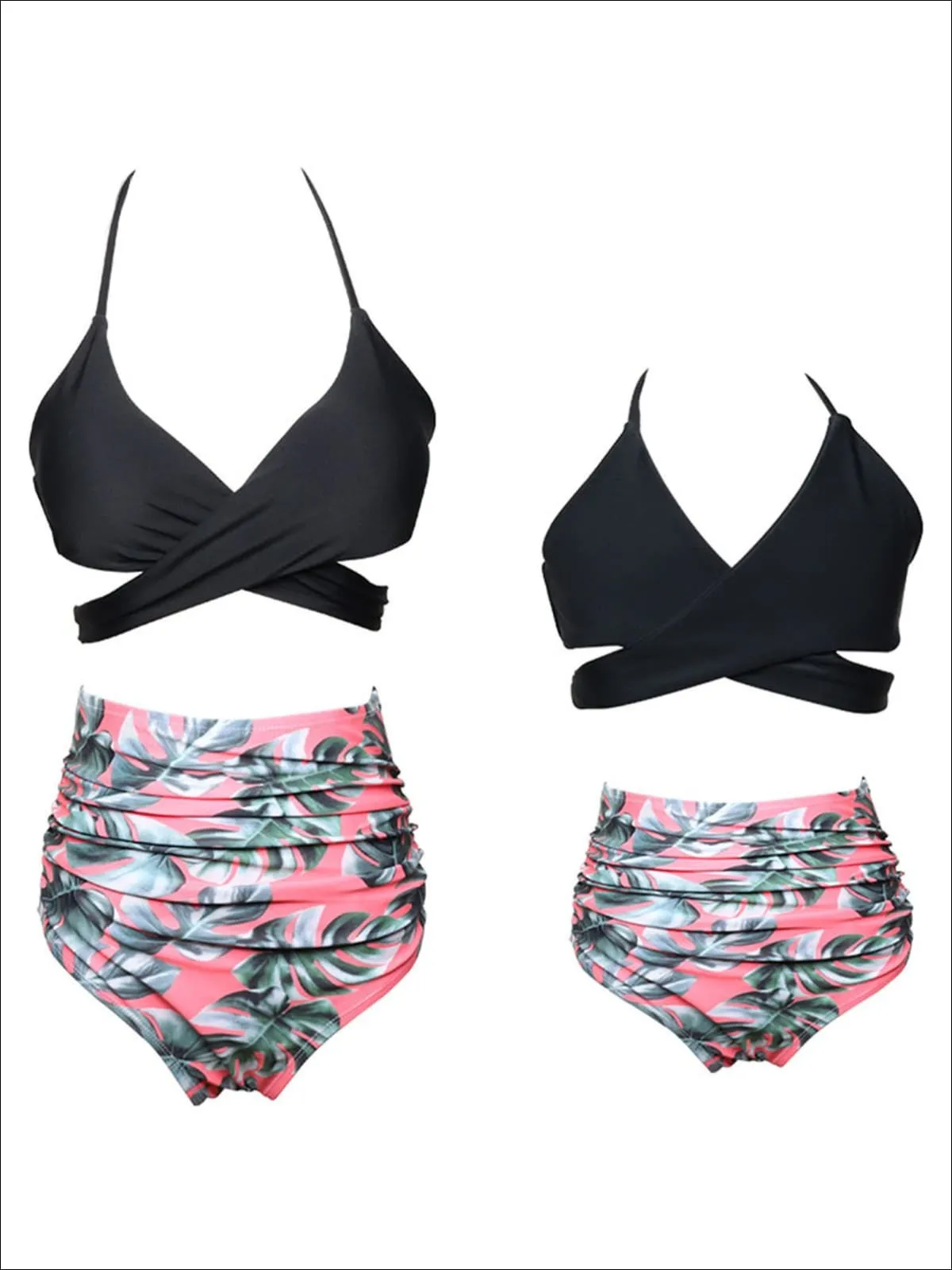 Mommy And Me Pool Party Two-Piece Swimsuit