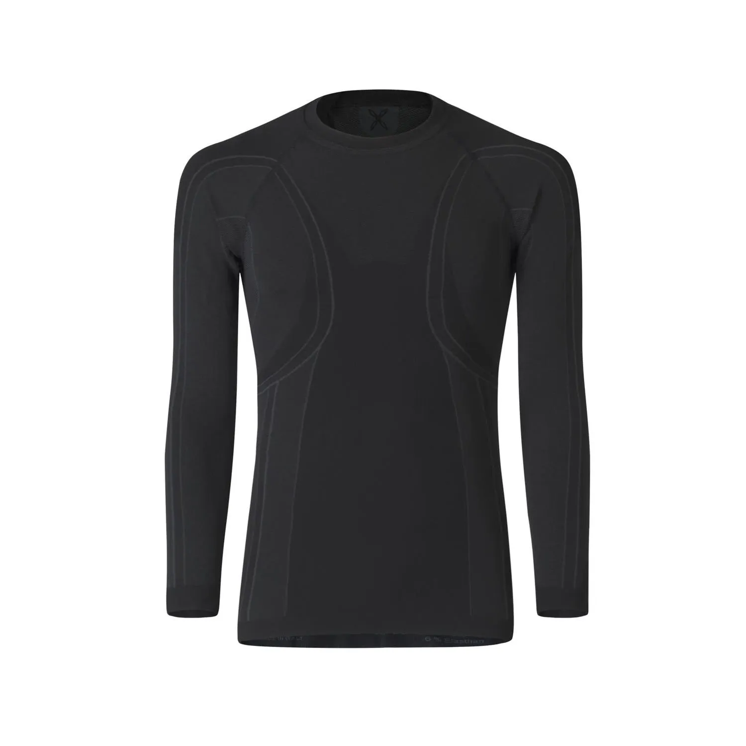 MONTURA SEAMLESS MEDIUM MAGLIA INTIMA UOMO 1° STRATO tERMOREGOLATORE E TRASPIRANTE - PESANTEZZA MEDIA - COLORE: NERO