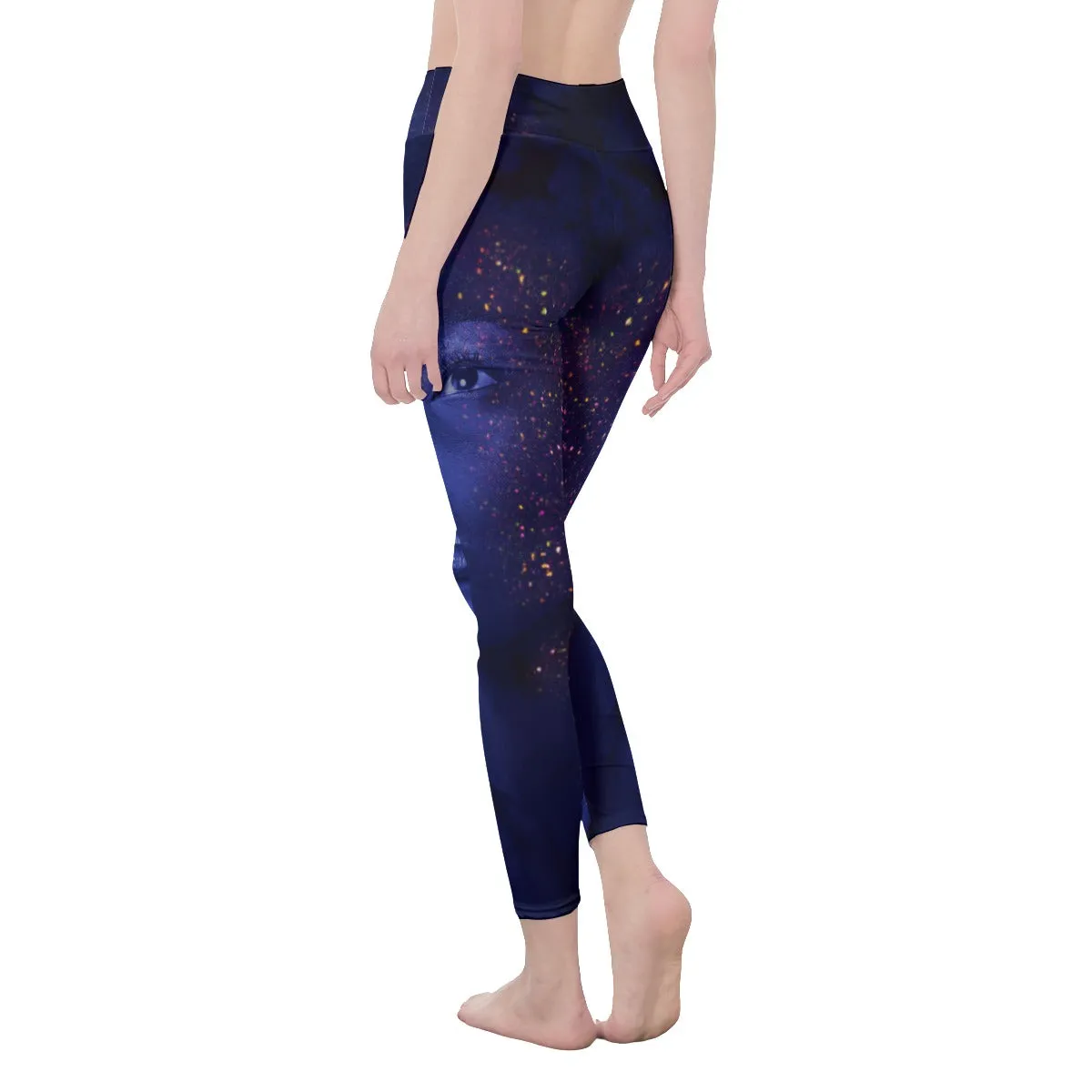 Mystique Black Women's High Waist Leggings