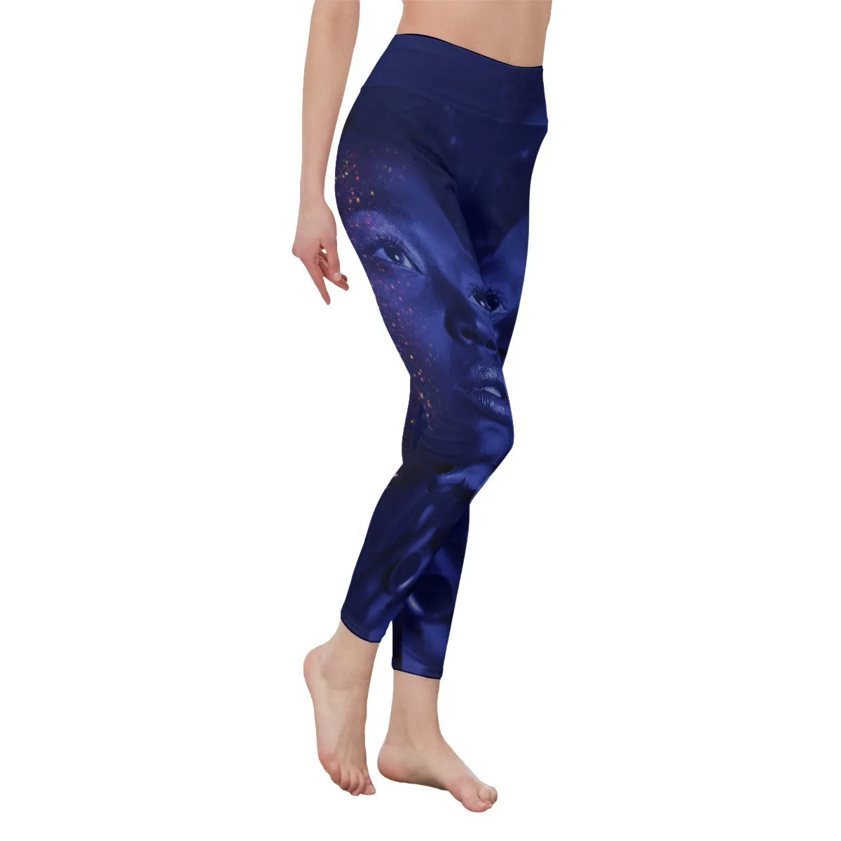 Mystique Black Women's High Waist Leggings