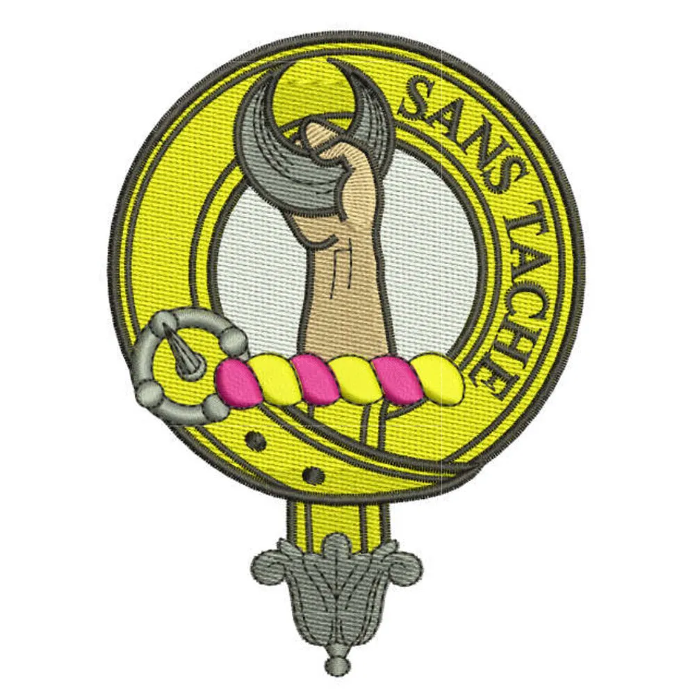 Napier Clan Crest Embroidered Polo