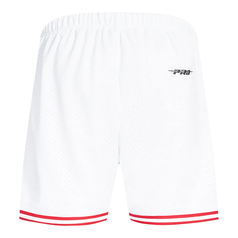 NFL KANSAS CITY CHIEFS MEN'S MESH SHORT (WHITE/RED)