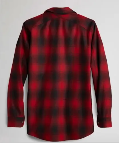 Pendleton | Plaid Scout Shirt | Long Sleeve | Men's | Red/Black Buffalo Check