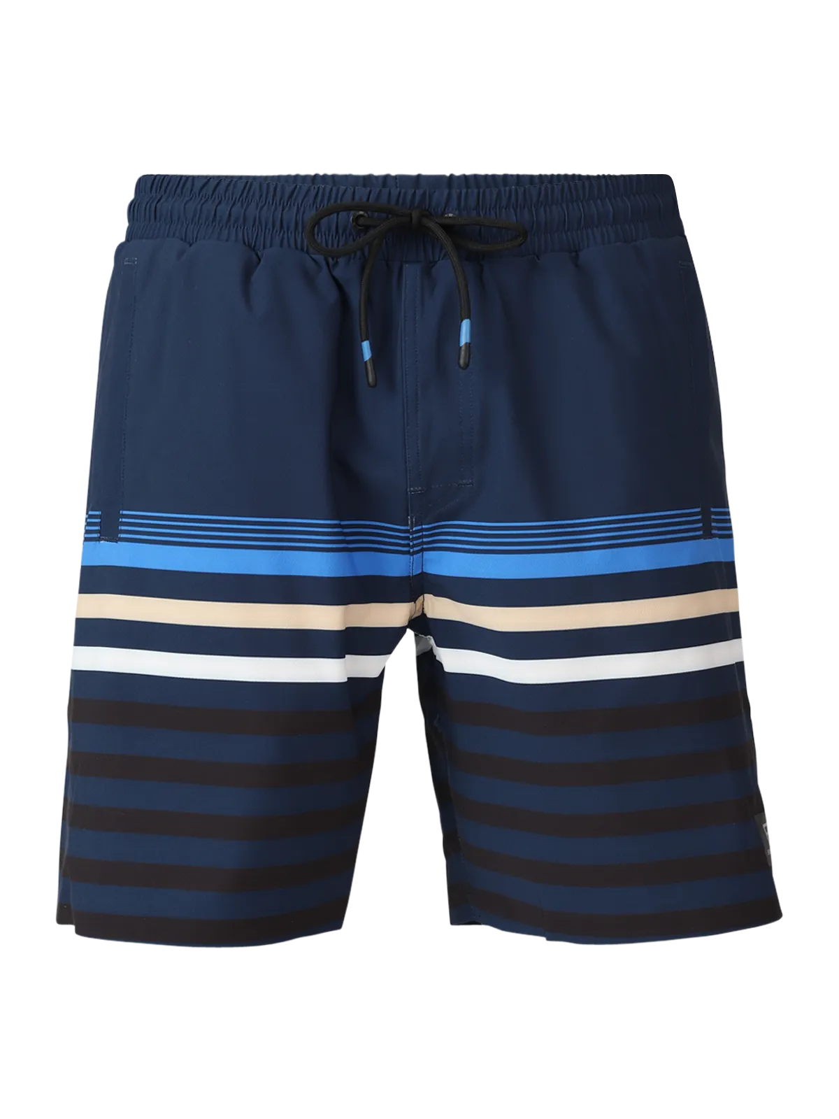 Perths Men Long Swim Shorts | Blue