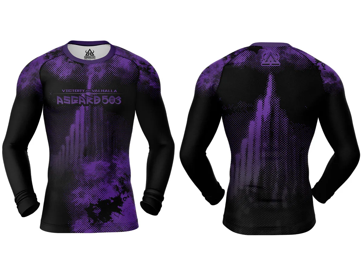 Ragnarok - Long Sleeve - Rash Guard - Purple