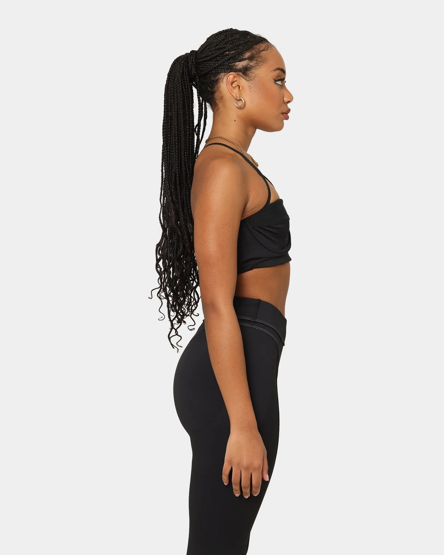 Reebok Women's Cardi B X Reebok Bralette Black